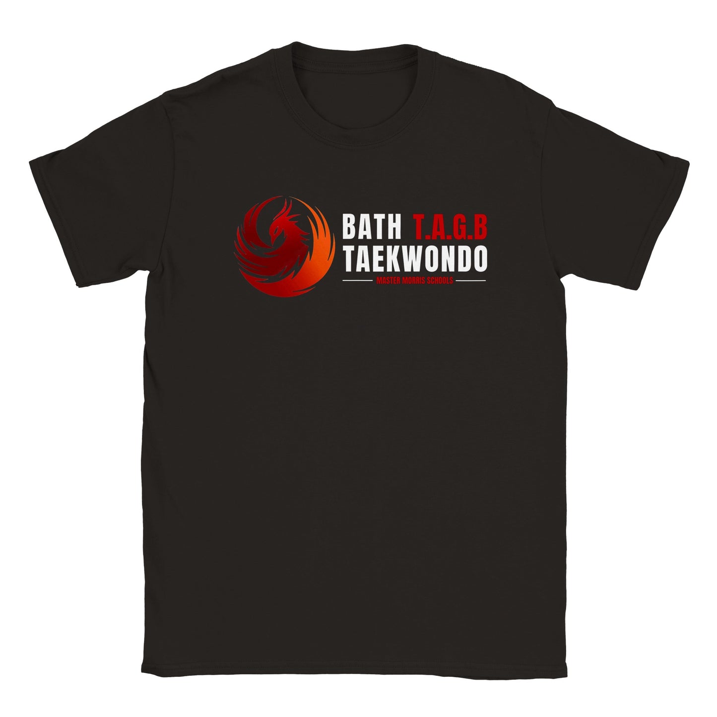 Junior - Bath Taekwondo Training T-shirt - Black